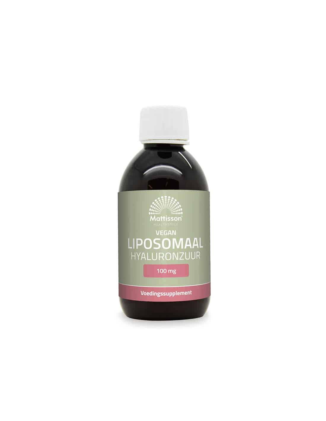Красива кожа и здрави стави - Липозомна Хиалуронова киселина (веган) - 250 ml Mattisson Healthstyle