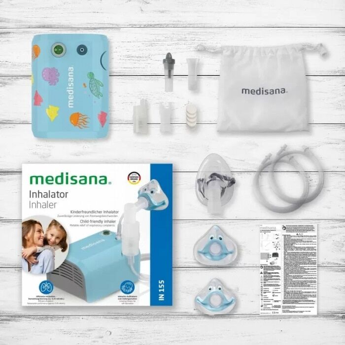 Компресорен инхалатор за деца и възрастни Medisana IN 155 - Германия - Image 7