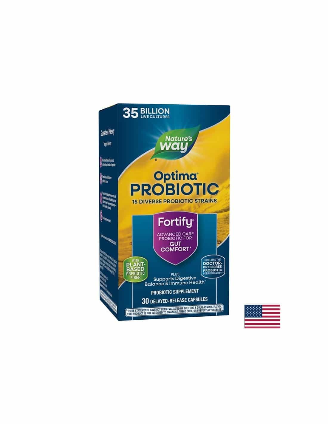 Fortify™ Optima® Daily Probiotic + Prebiotic - Фортифай Оптима пробиотик