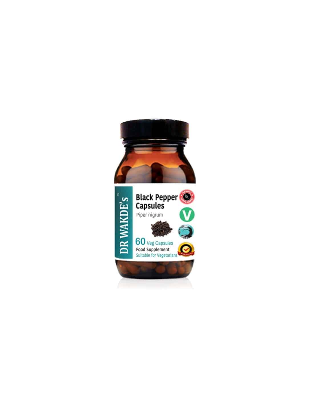 Черен пипер Аюрведа | Black Pepper 60 капсули DR WAKDE’s