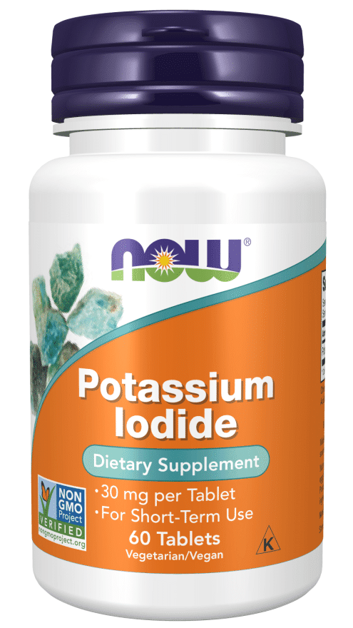 NOW - Potassium Iodide 30 mg - 60 Tablets