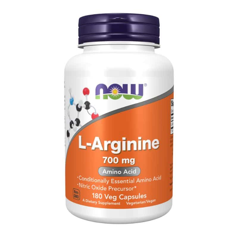 NOW - L-Arginine 700 mg - 180 vcaps