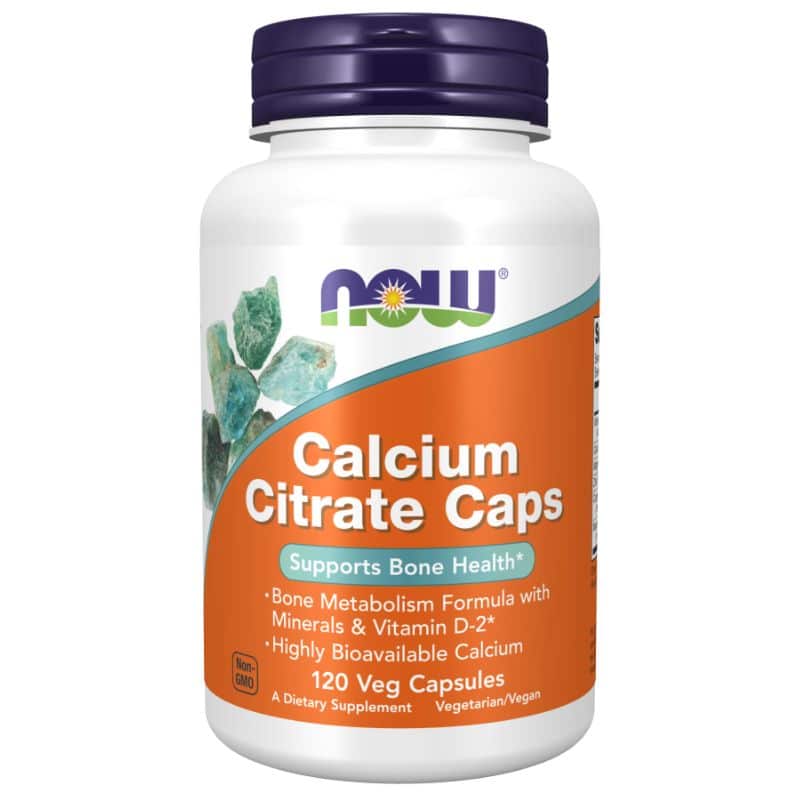 NOW - Calcium Citrate Plus - 120 vcaps