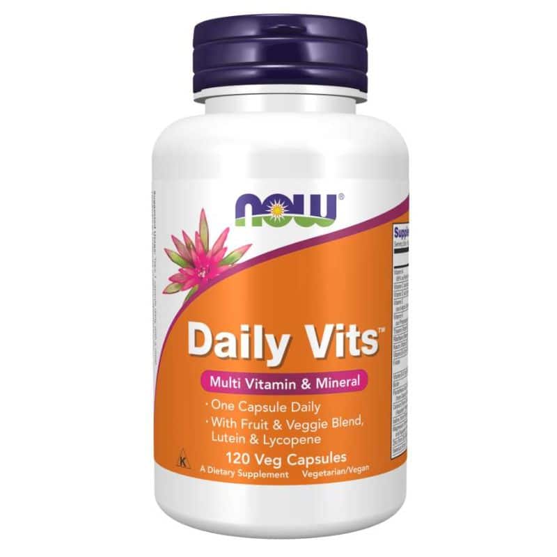 Now - Daily Vits Multi - 120 веган капсули