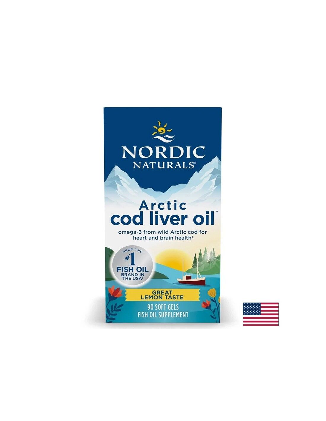 Arctic Cod Liver Oil масло от черен дроб на риба треска
